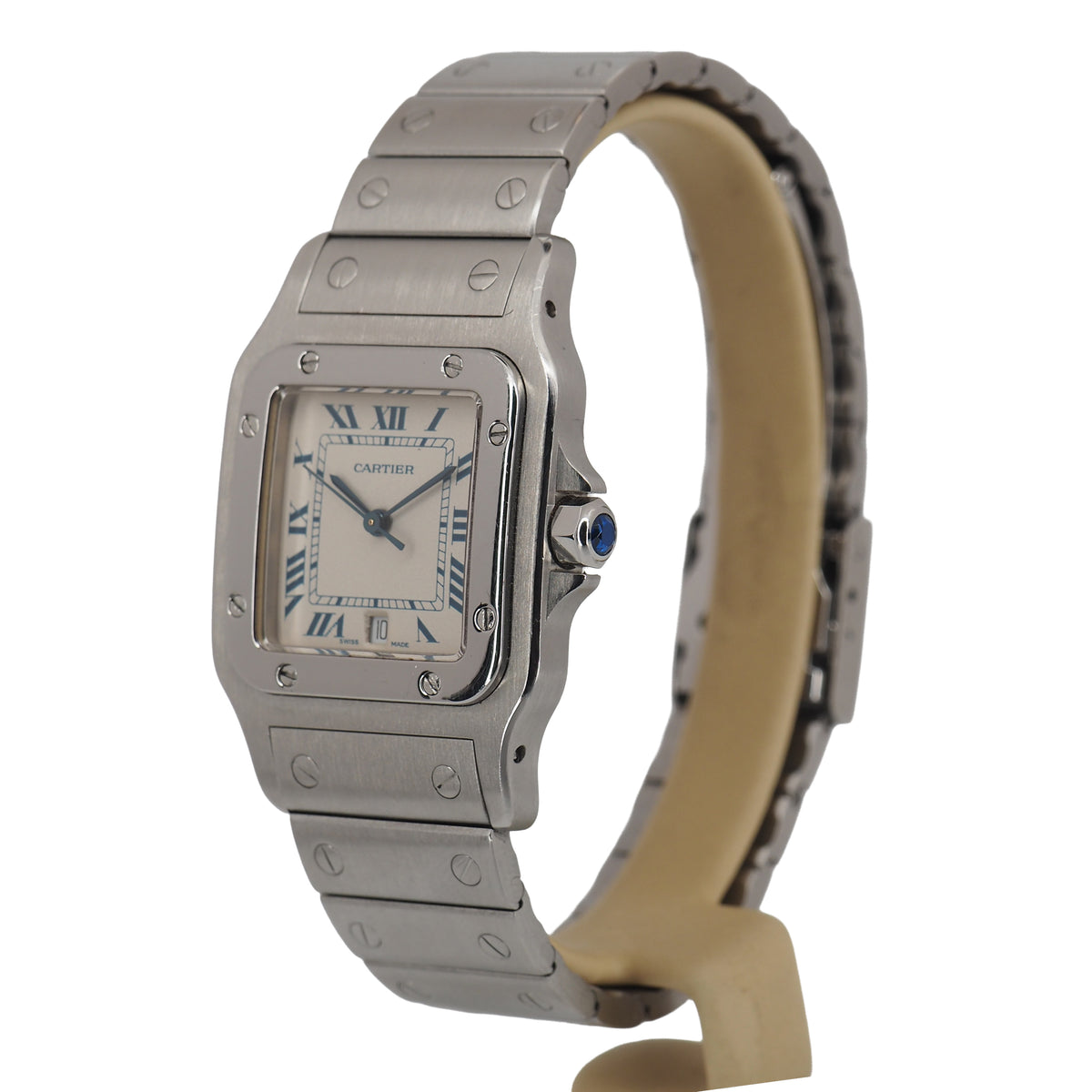 Pre-Owned Cartier Pre-Owned Watches - Cartier Santos Galbée | Manfredi Jewels