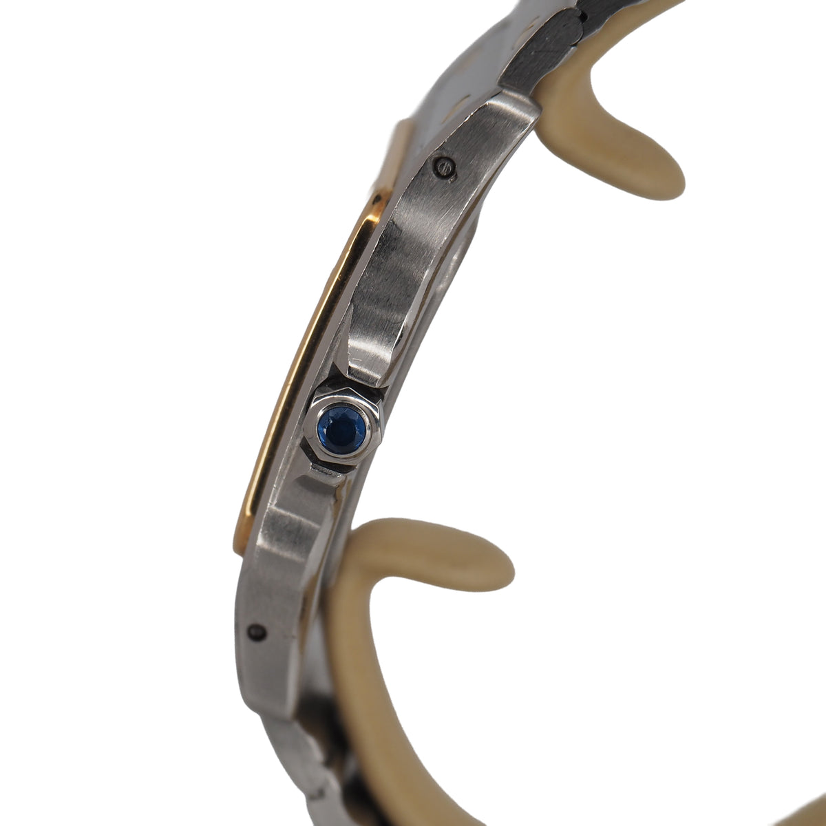 Pre-Owned Cartier Pre-Owned Watches - Cartier Santos Galbée Mocha | Manfredi Jewels