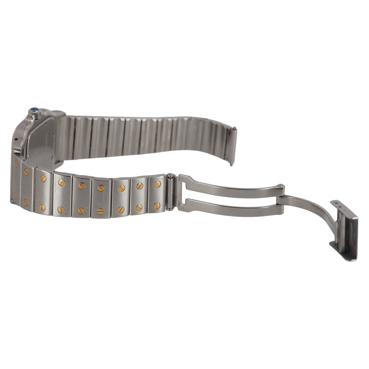 Pre-Owned Cartier Pre-Owned Watches - Cartier Santos Galbée Mocha | Manfredi Jewels