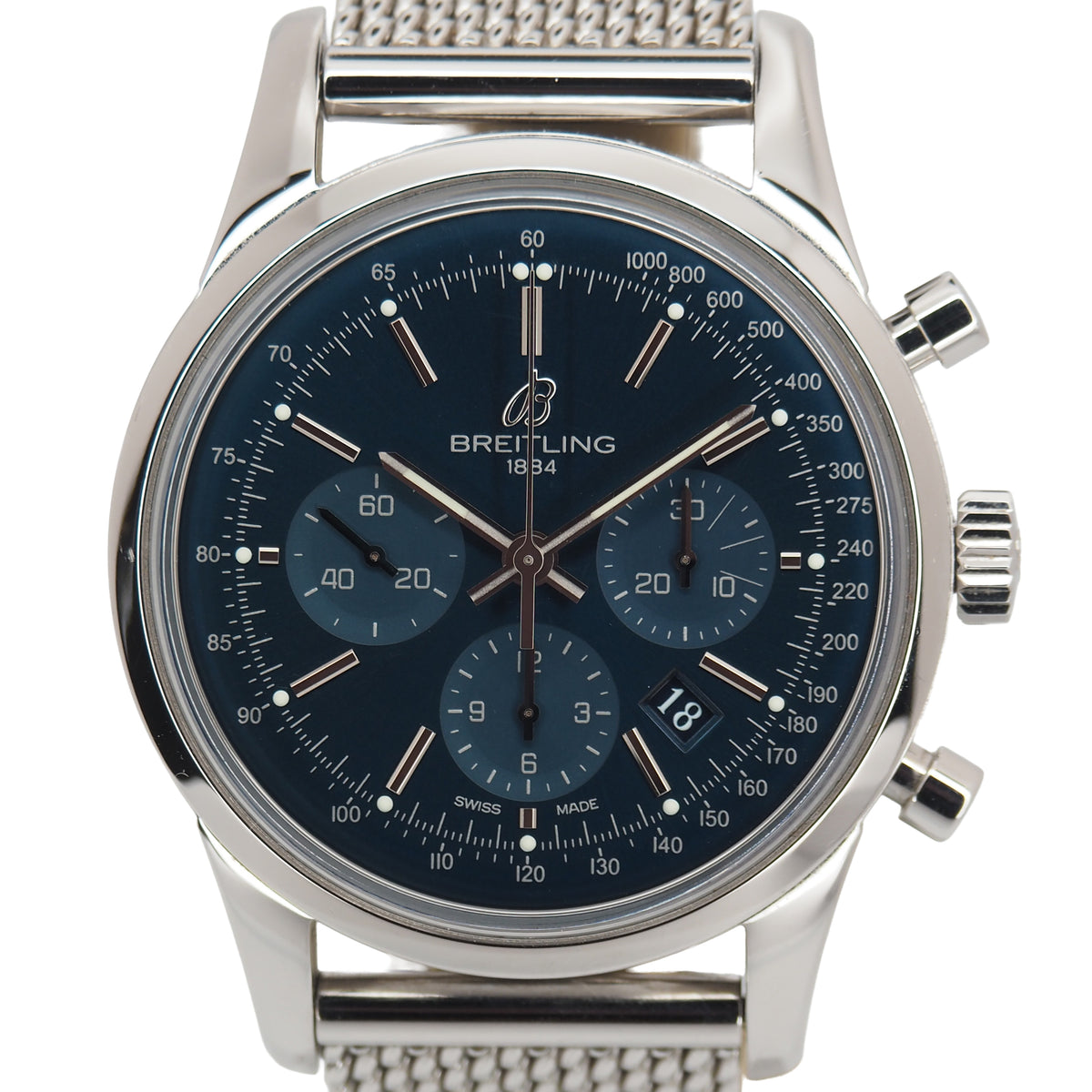 Pre-Owned Breitling Pre-Owned Watches - Transocean Chronograph Limited Edition of 2000 | Manfredi Jewels