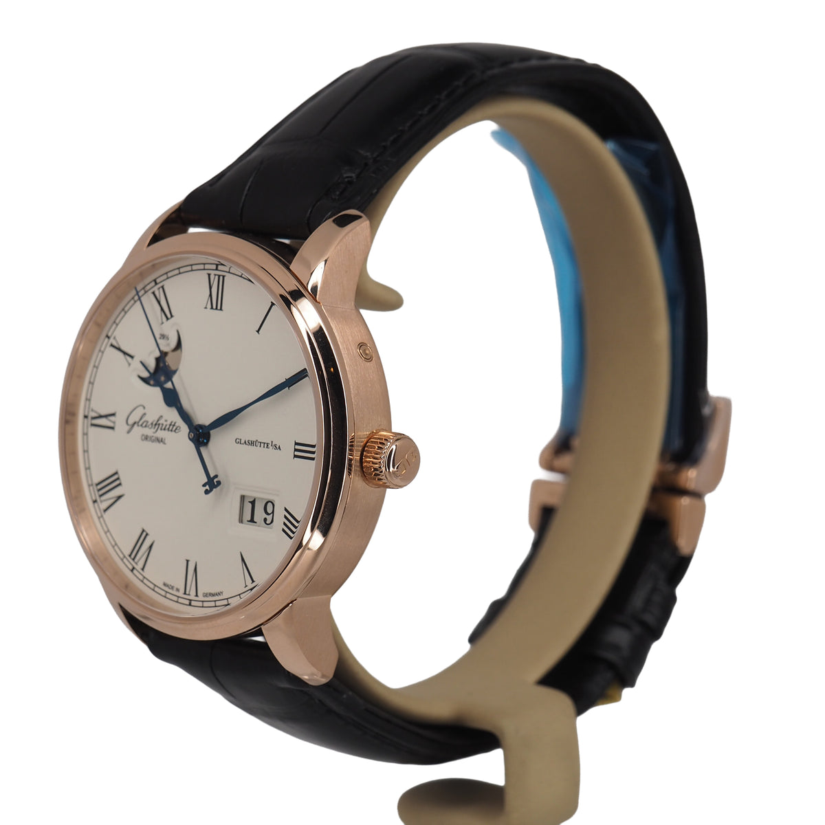 Pre-Owned Glashütte Original Pre-Owned Watches - Senator Panorama Moon Phase | Manfredi Jewels