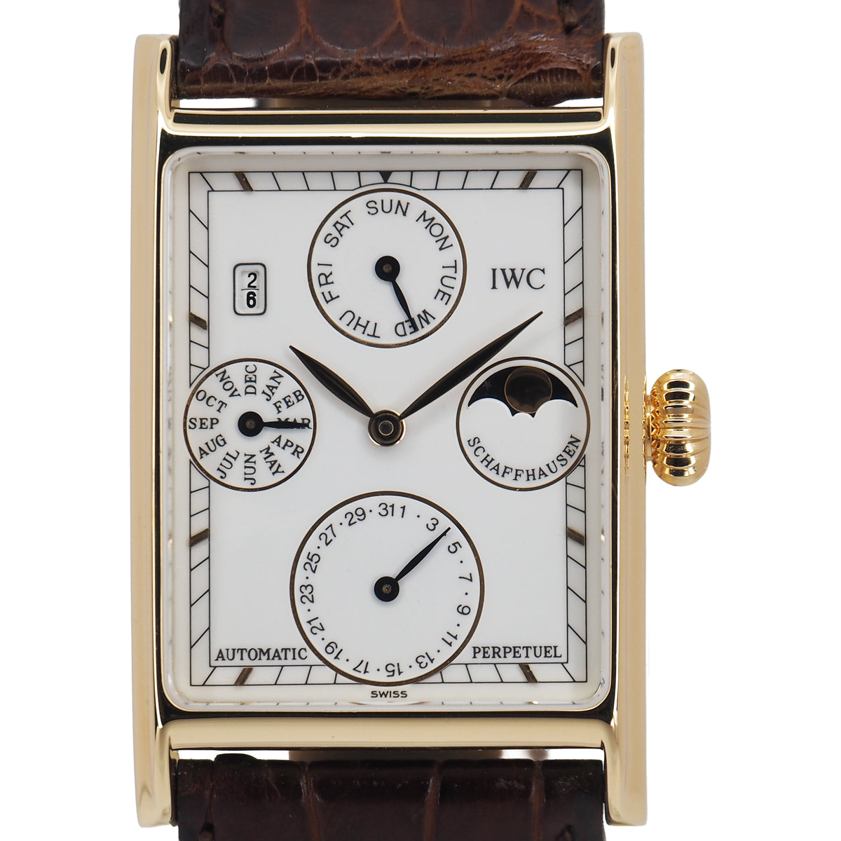 Pre-Owned IWC Pre-Owned Watches - Novecento Perpetual Calendar | Manfredi Jewels