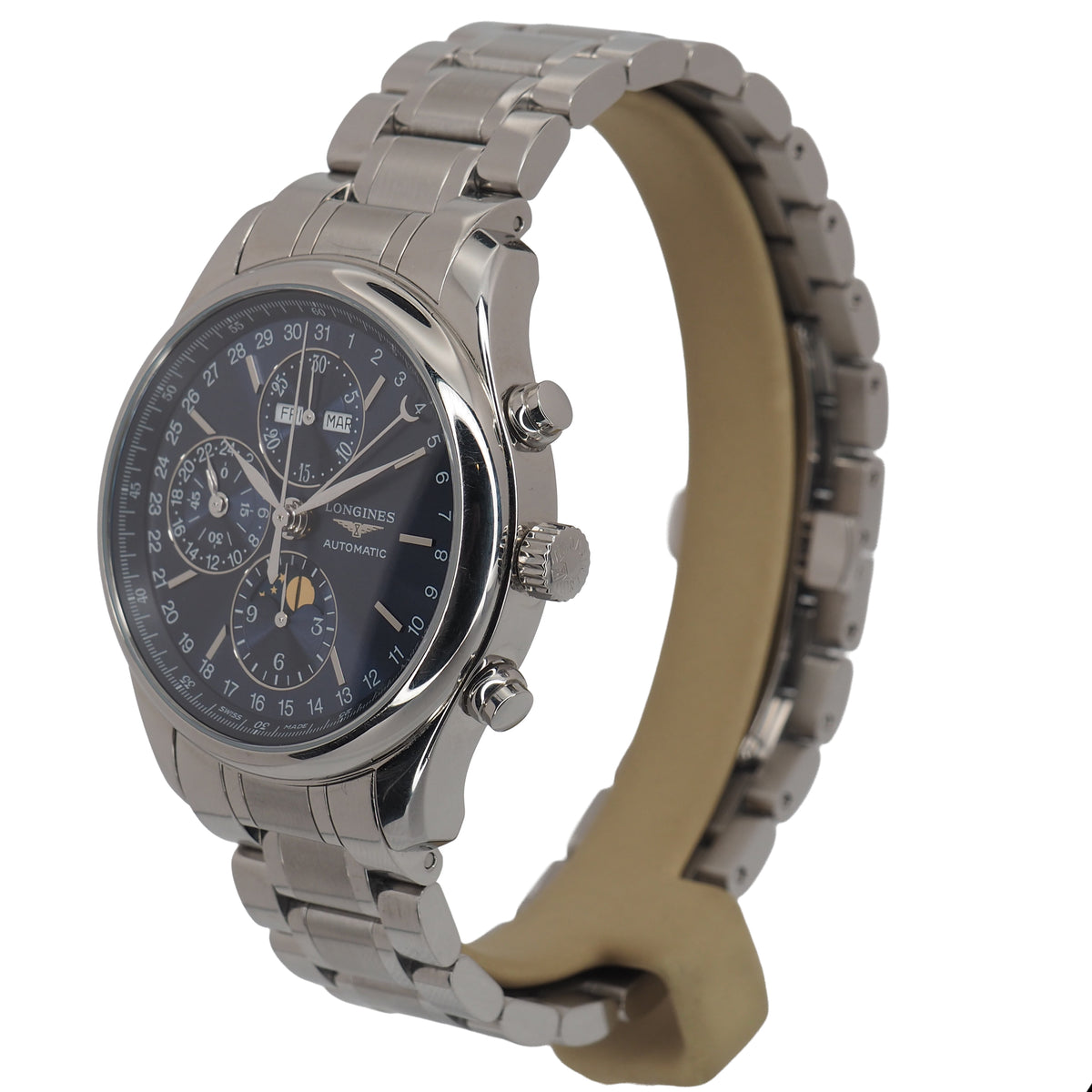 Pre-Owned Longines Pre-Owned Watches - Master Collection Chrono Moonphase | Manfredi Jewels