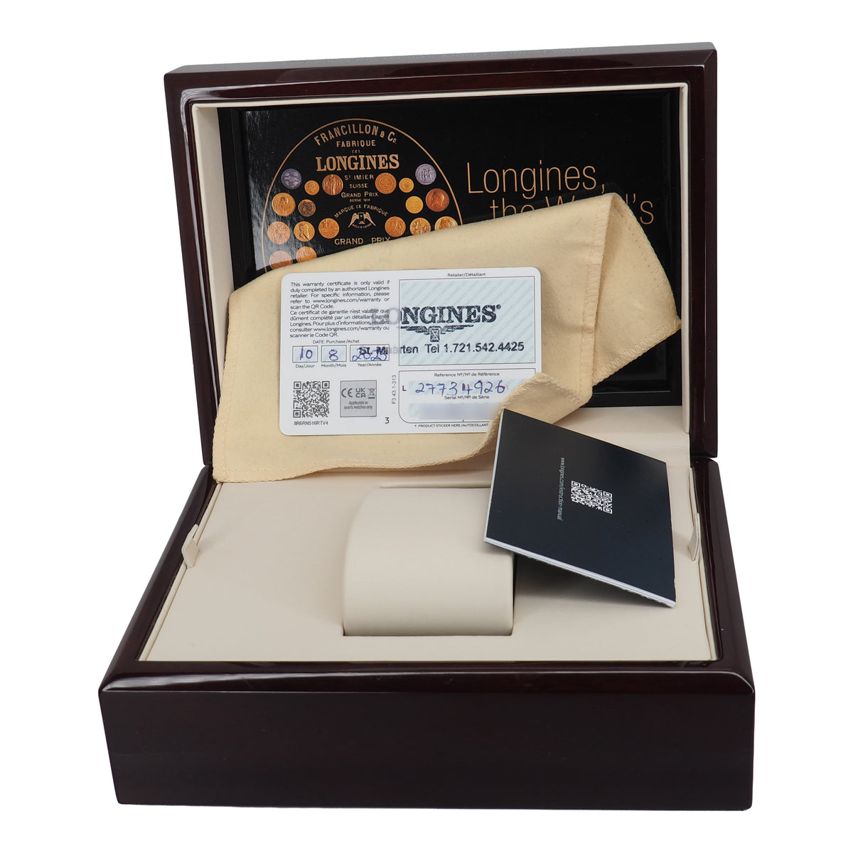 Pre-Owned Longines Pre-Owned Watches - Master Collection Chrono Moonphase | Manfredi Jewels