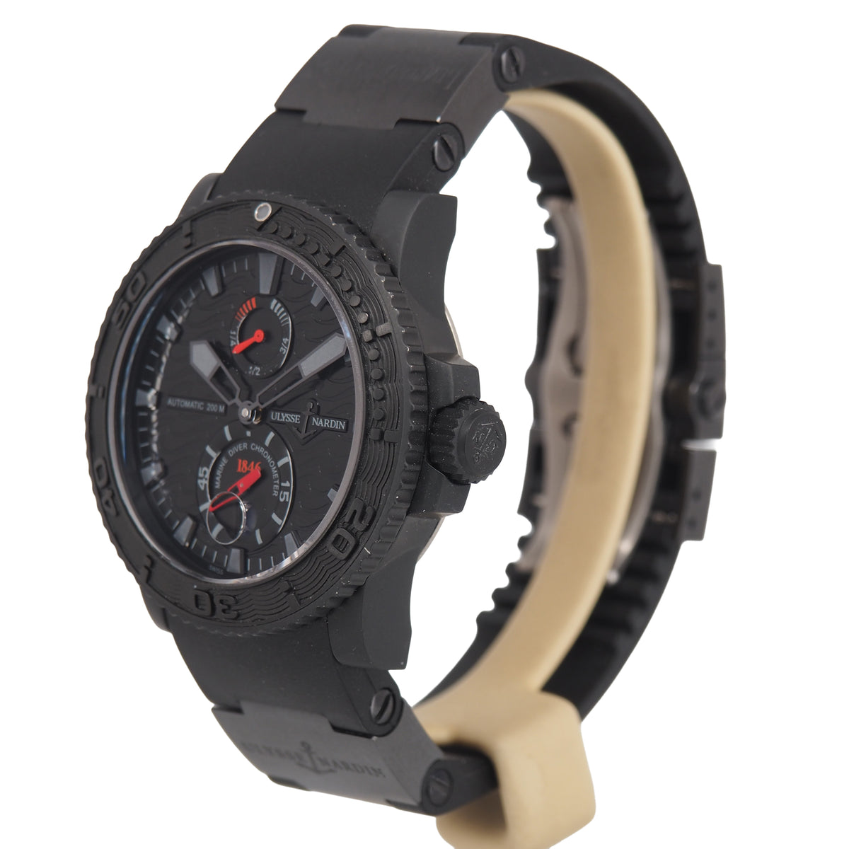 Pre-Owned Ulysse Nardin Pre-Owned Watches - Maxi Marine Diver Black Ocean | Manfredi Jewels