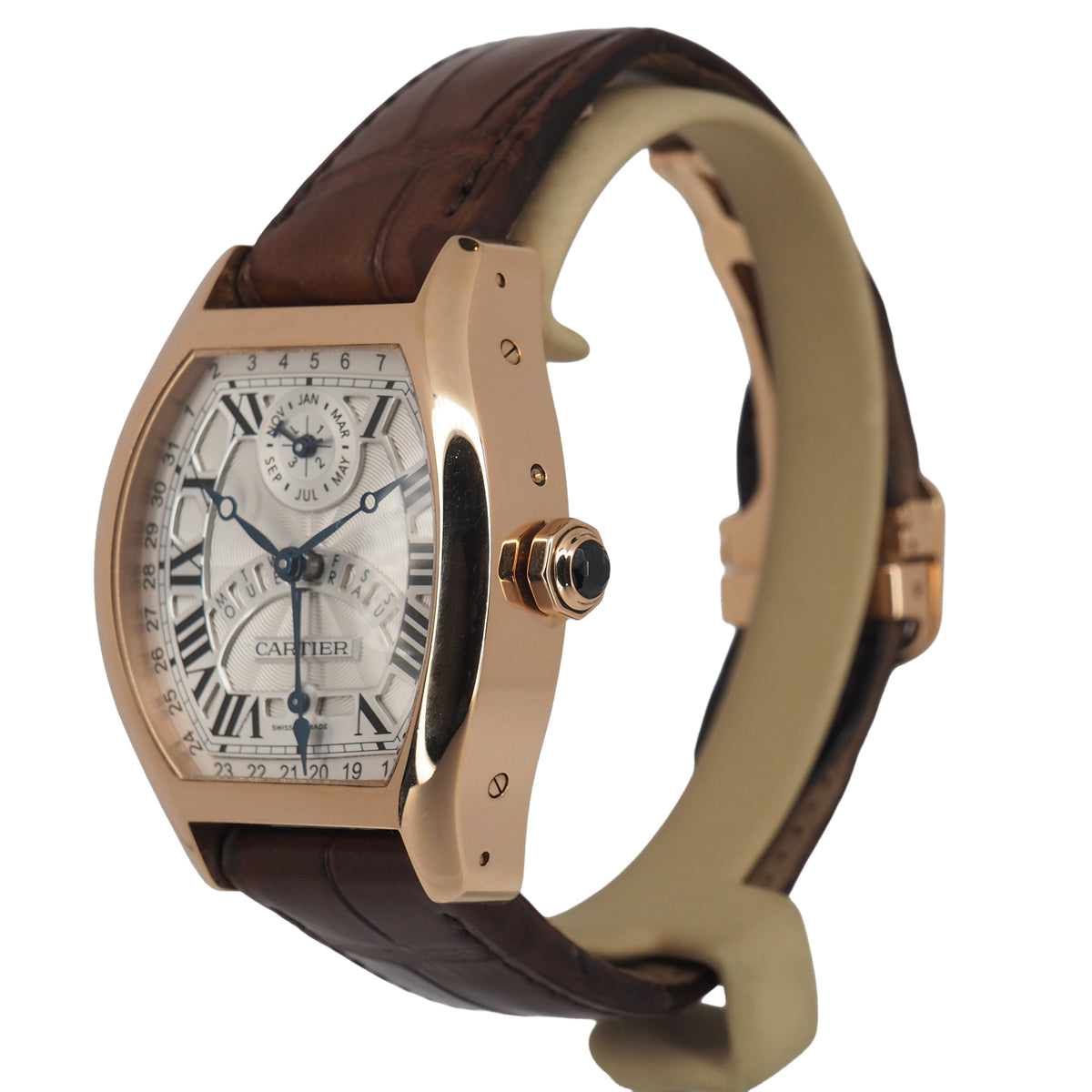 Pre-Owned Cartier Pre-Owned Watches - Tortue XL Perpetual Calendar | Manfredi Jewels