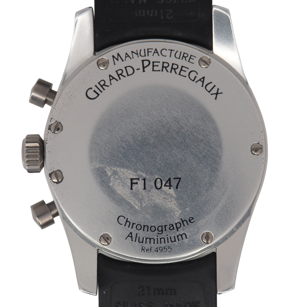 Pre-Owned Girard-Perregaux Pre-Owned Watches - Chronograph Pour Ferrari in Aluminum | Manfredi Jewels