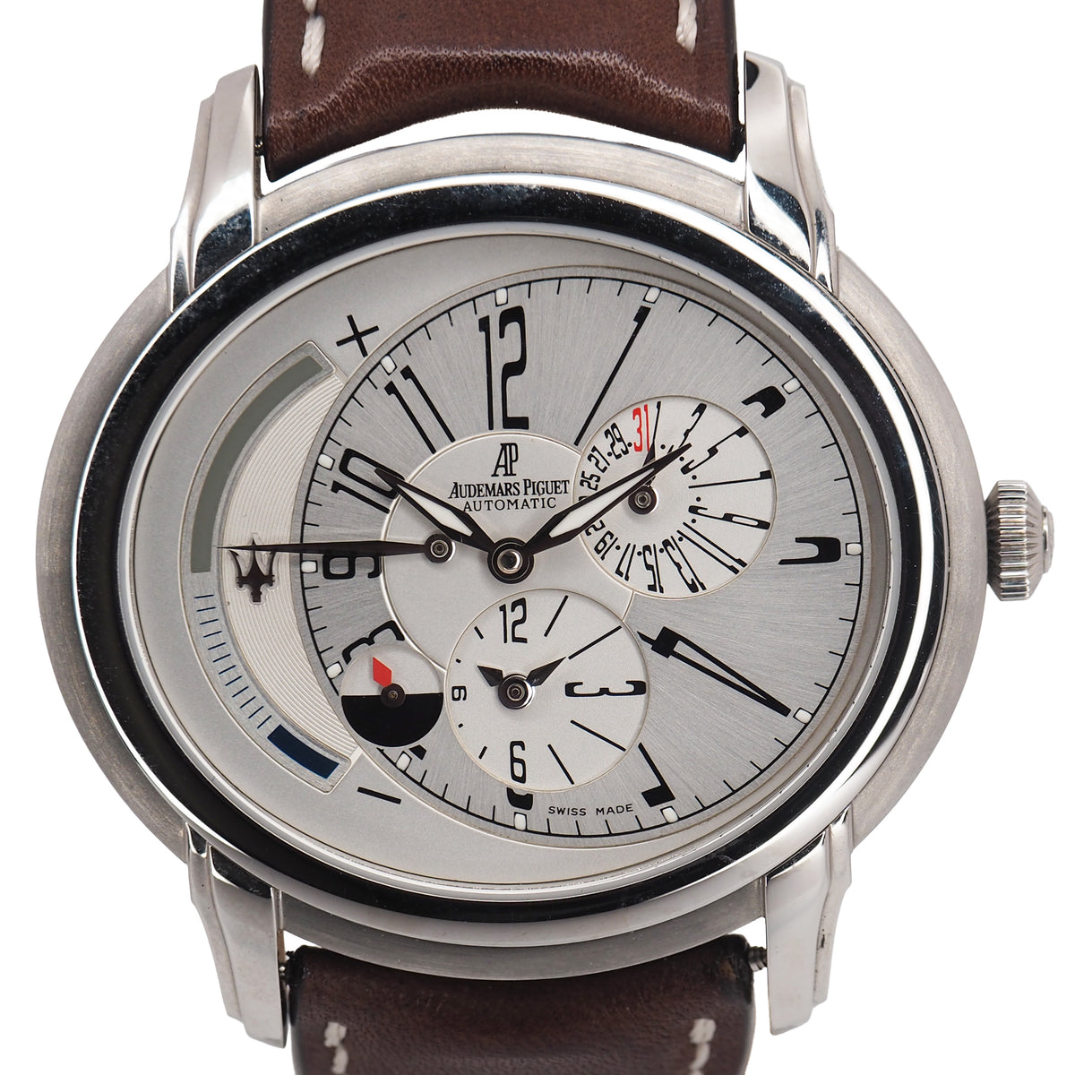 Pre-Owned Audemars Piguet Pre-Owned Watches - Millenary Dual Time Maserati Edition | Manfredi Jewels