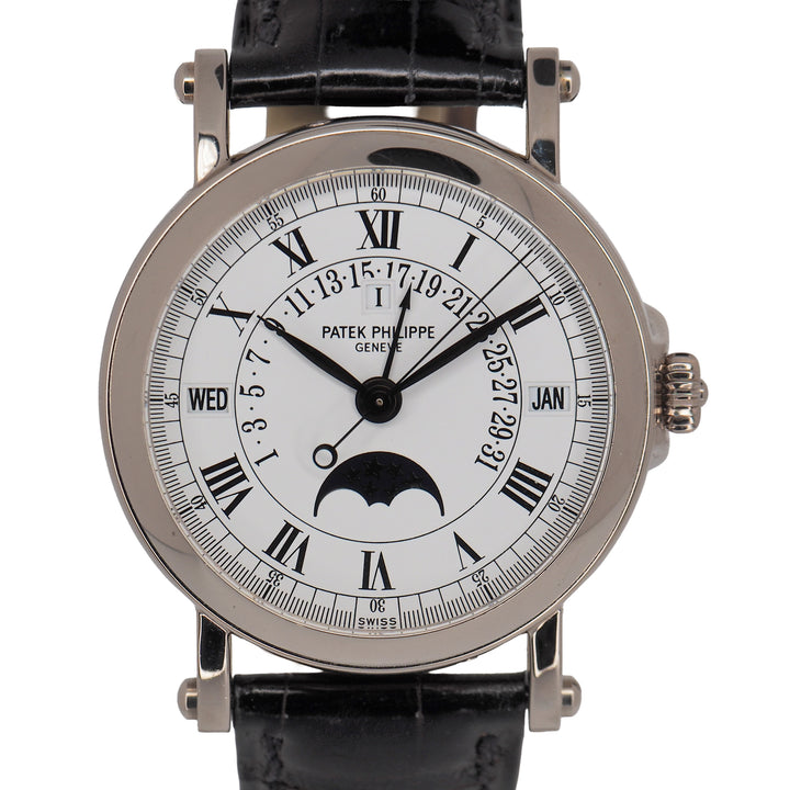 Pre-Owned Patek Philippe Pre-Owned Watches - Perpetual Calendar Retrograde Moon Phase | Manfredi Jewels
