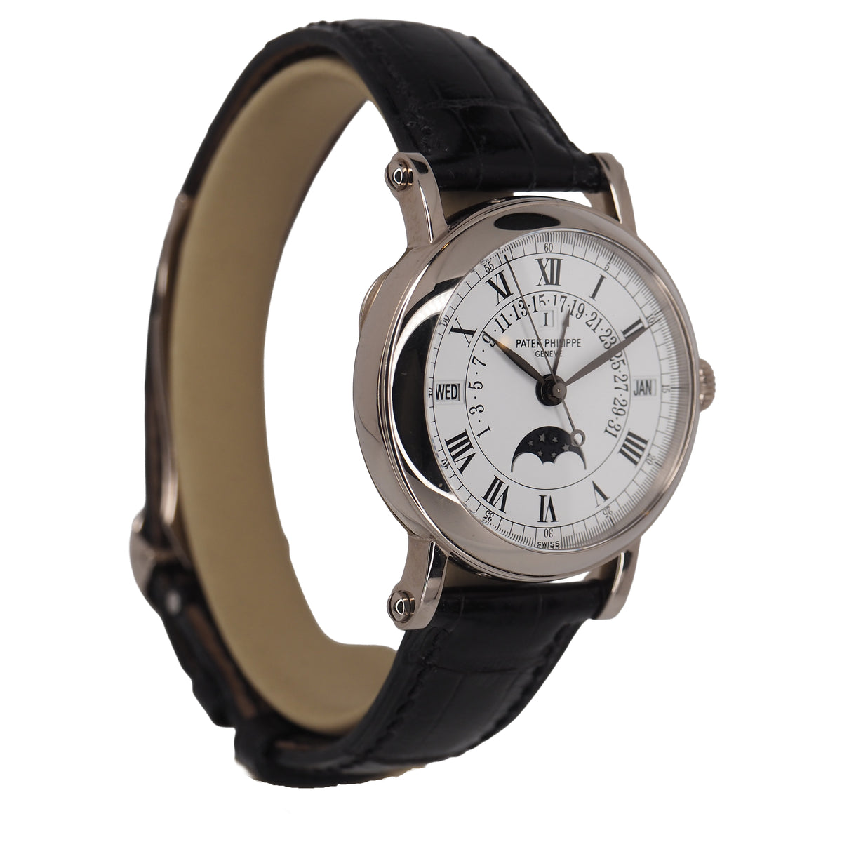Pre-Owned Patek Philippe Pre-Owned Watches - Perpetual Calendar Retrograde Moon Phase | Manfredi Jewels