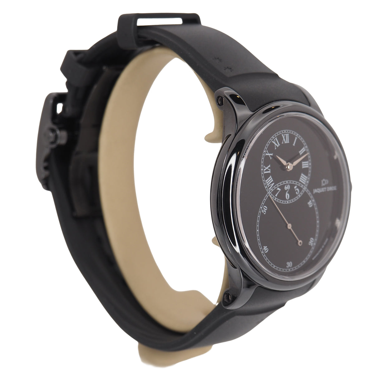 Pre-Owned Jaquet Droz Pre-Owned Watches - Black Ceramic Grand Seconde | Manfredi Jewels