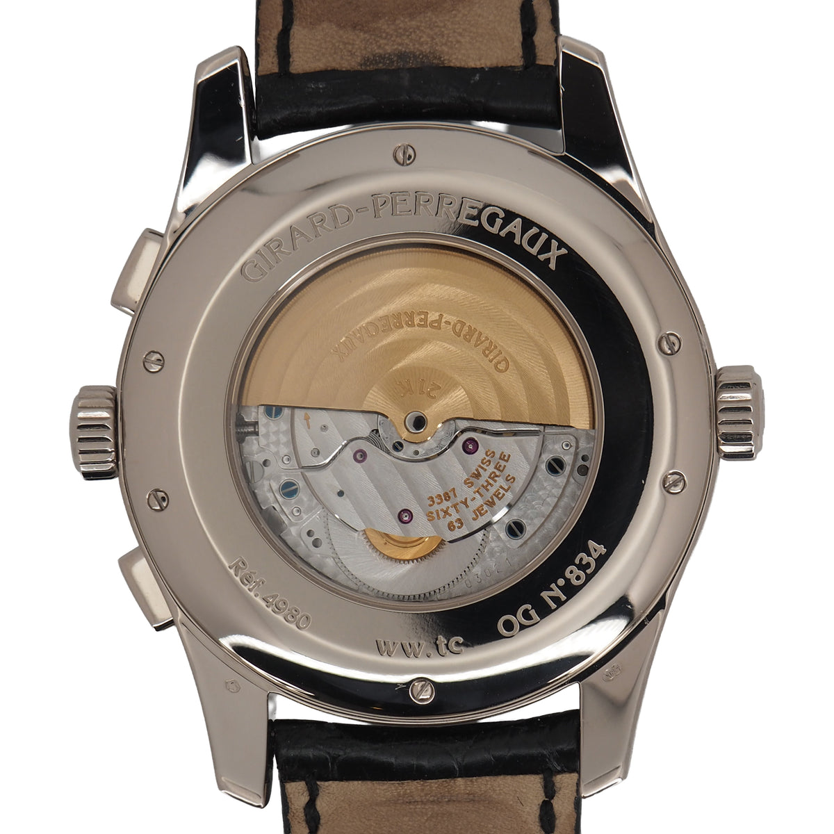 Pre-Owned Girard-Perregaux Pre-Owned Watches - WW.TC World Time Chronograph | Manfredi Jewels