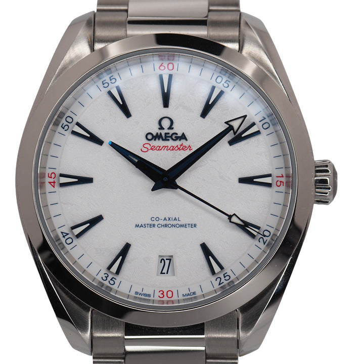 Pre-Owned Omega Pre-Owned Watches - Seamaster Aqua Terra 150M ’Beijing 2022’’ | Manfredi Jewels