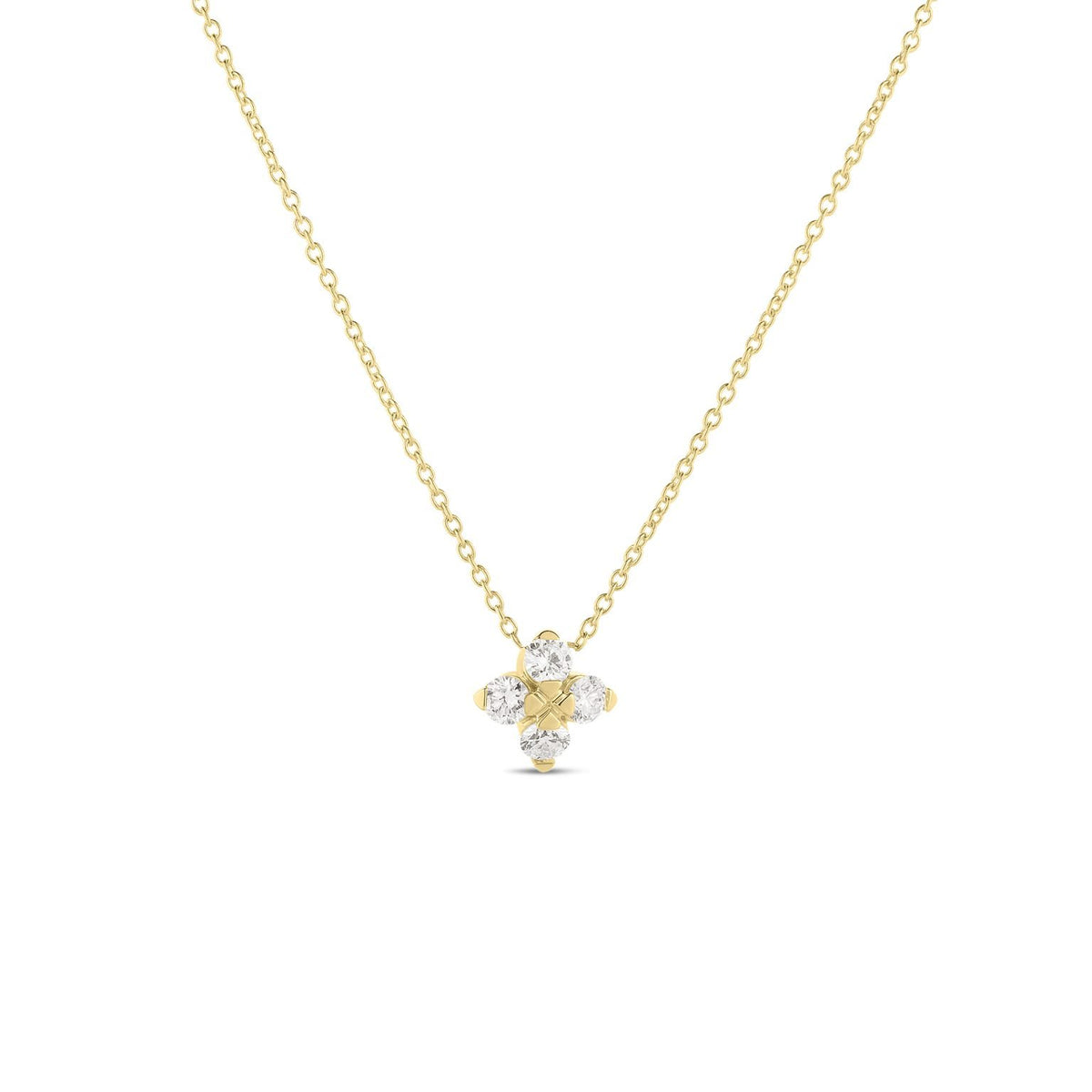 Roberto Coin Jewelry - Love In Verona 18K Yellow Gold Pendant | Manfredi Jewels