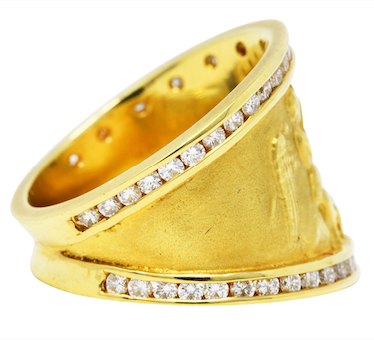 SeidenGang Cupid Dionysus Band Ring