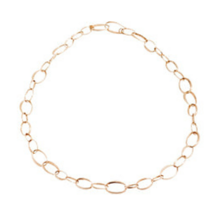 Pomellato Jewelry - Gold 18K Rose Gold Links Chain Necklace | Manfredi Jewels