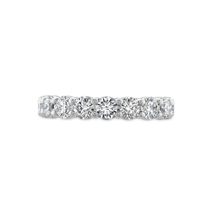 Hearts On Fire Eternity Bands - Signature Platinum Diamond Eternity Band Ring | Manfredi Jewels