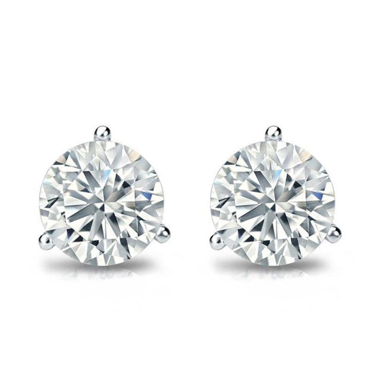 A.A. Rachminov Jewelry - 5ct Diamond Stud Earrings | Manfredi Jewels