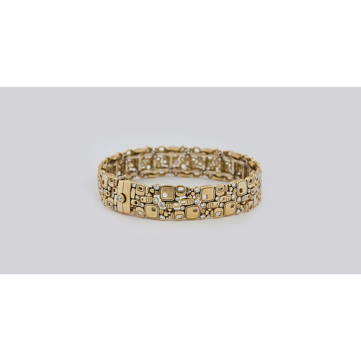 Alex Sepkus Jewelry - Little Windows 18K Yellow Gold Diamond Bracelet | Manfredi Jewels