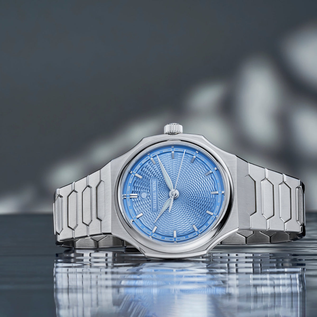 Atelier Wen New Watches - PERCEPTION - MISTY BLUE PIAO | Manfredi Jewels