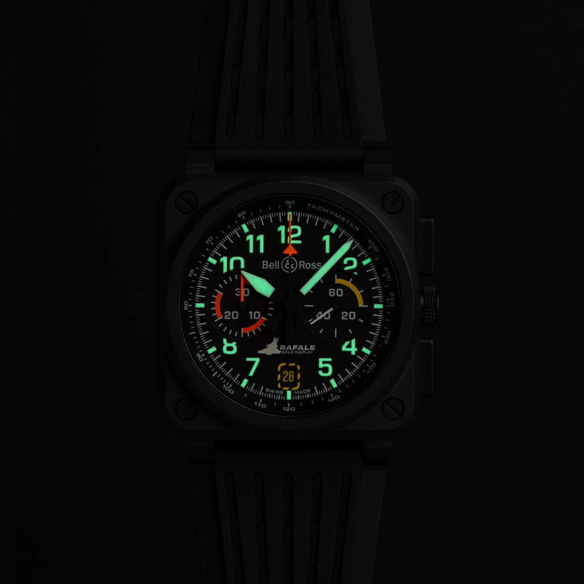 Bell & Ross Watches - BR-03 CHRONO RAFALE SOLO DISPLAY | Manfredi Jewels