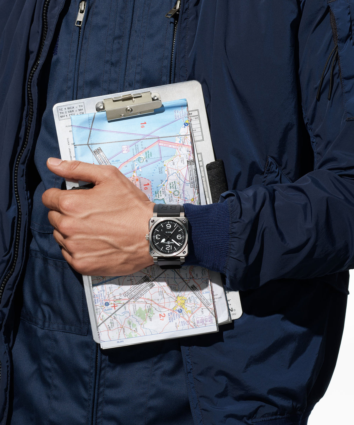 Bell & Ross New Watches - INSTRUMENTS - BR 03 AUTO BLACK STEEL | Manfredi Jewels
