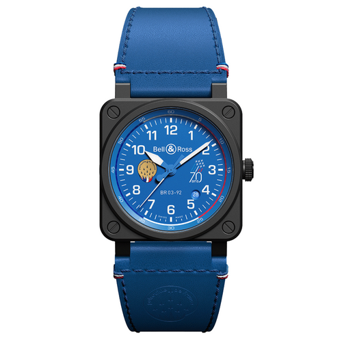 Bell & Ross New Watches - INSTRUMENTS BR 03 AUTO PATROUILLE DE FRANCE 70TH ANNIVERSARY | Manfredi Jewels