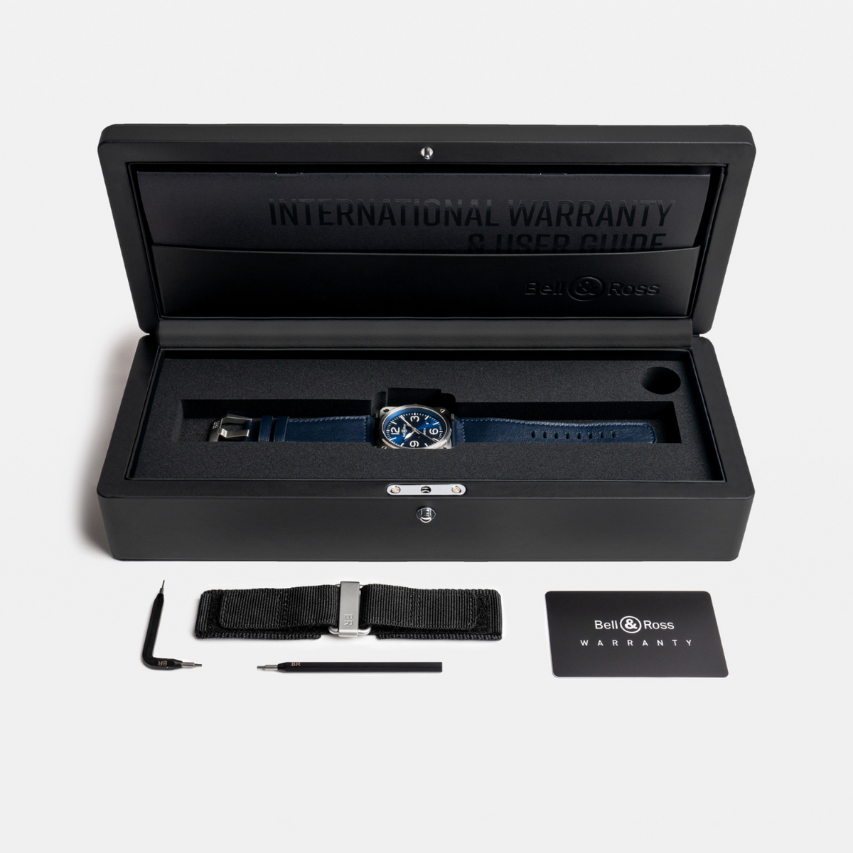 Bell & Ross New Watches - INSTRUMENTS - NEW BR 03 BLUE STEEL | Manfredi Jewels