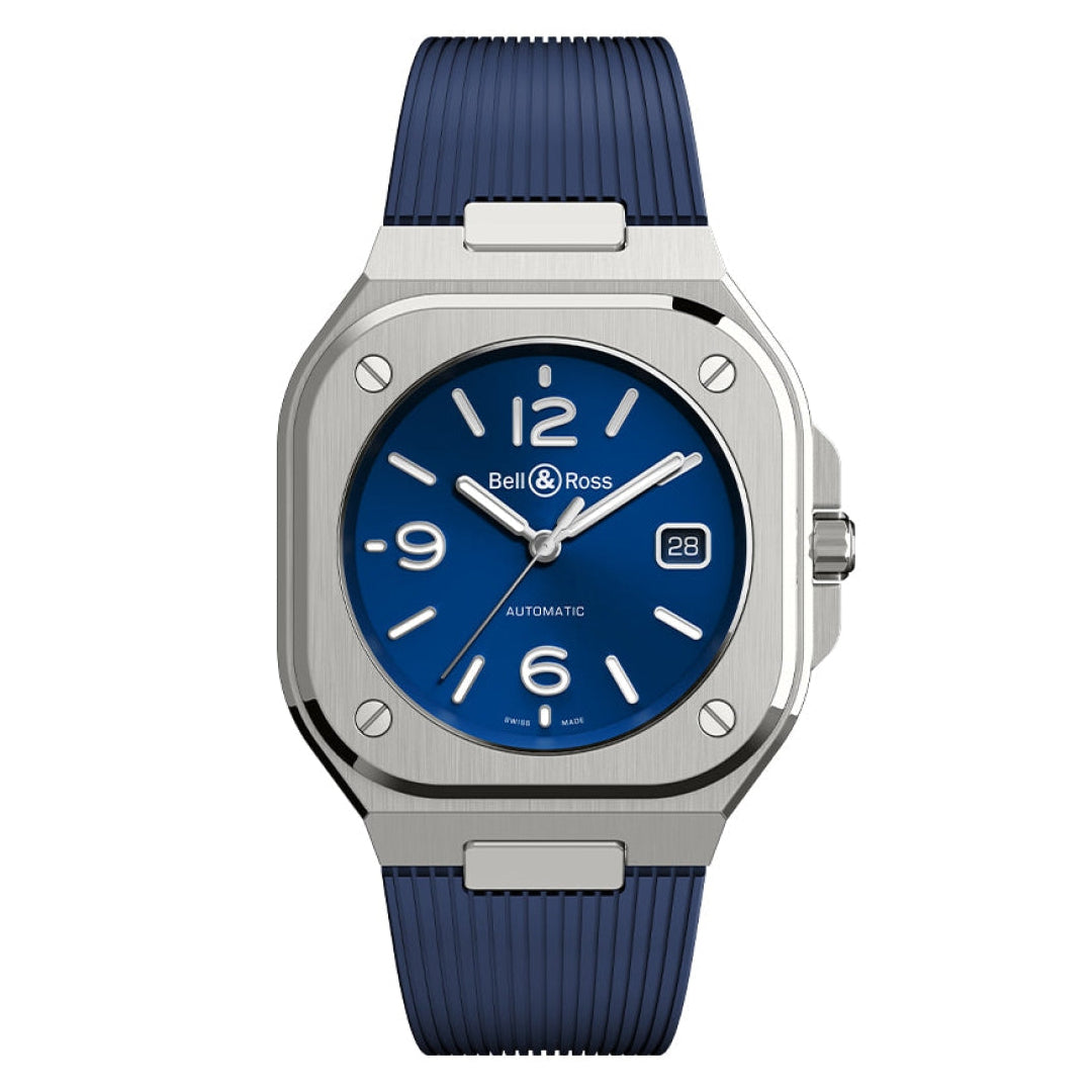 Bell & Ross New Watches - URBAN - BR 05 BLUE STEEL | Manfredi Jewels