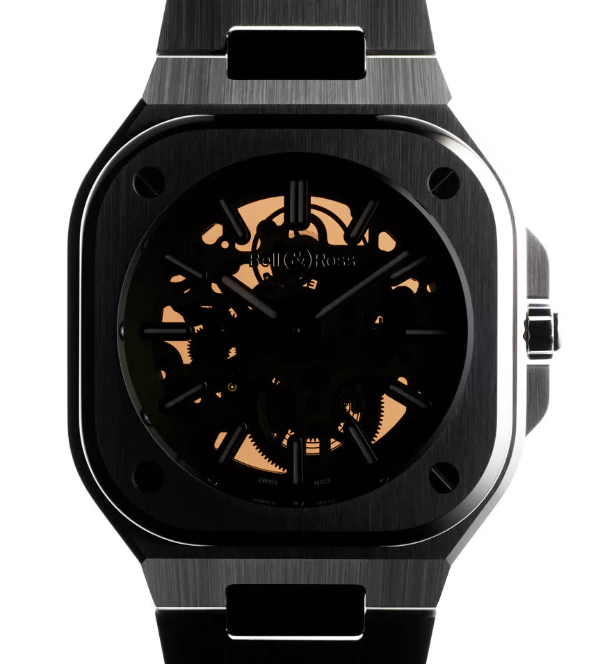 Bell & Ross Watches - URBAN - BR 05 SKELETON GOLDEN | Manfredi Jewels