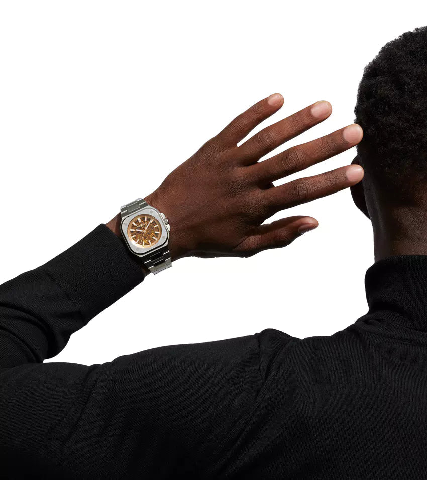 Bell & Ross Watches - URBAN - BR 05 SKELETON GOLDEN | Manfredi Jewels