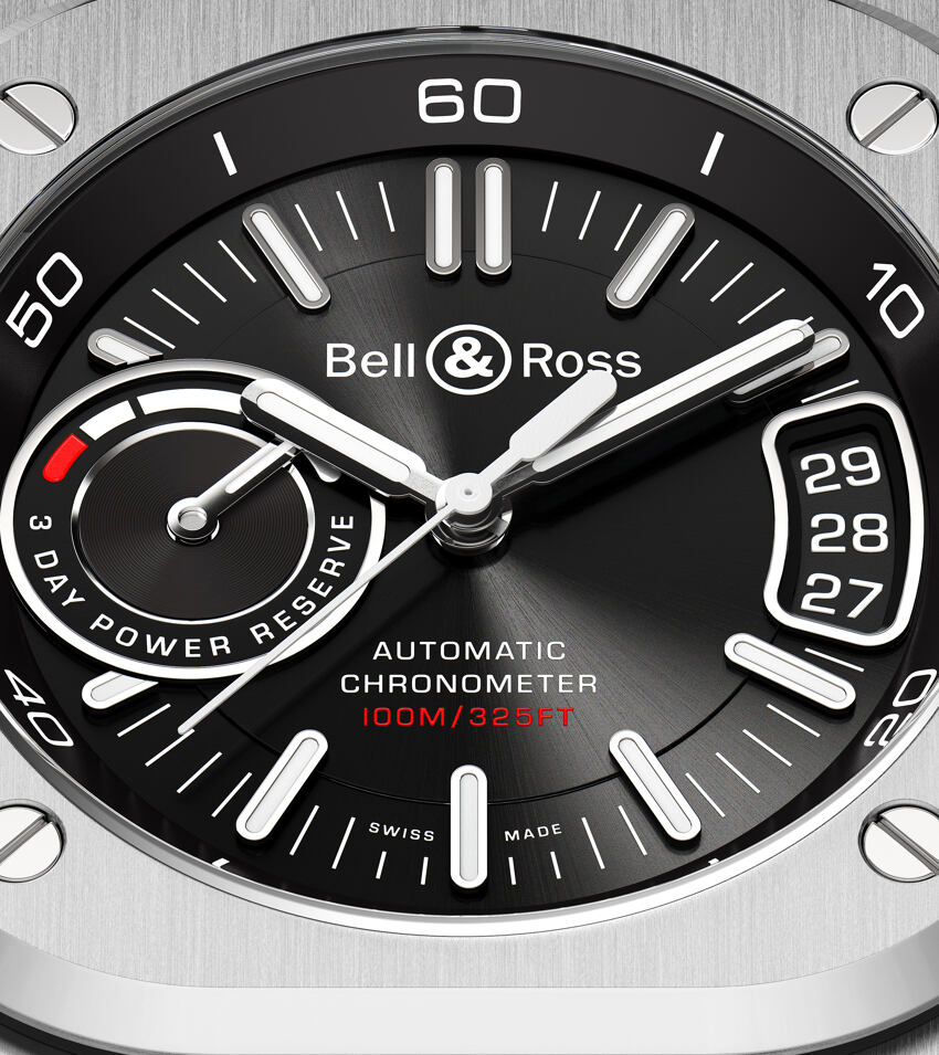 Bell & Ross Watches - URBAN - BR-X5 BLACK STEEL | Manfredi Jewels
