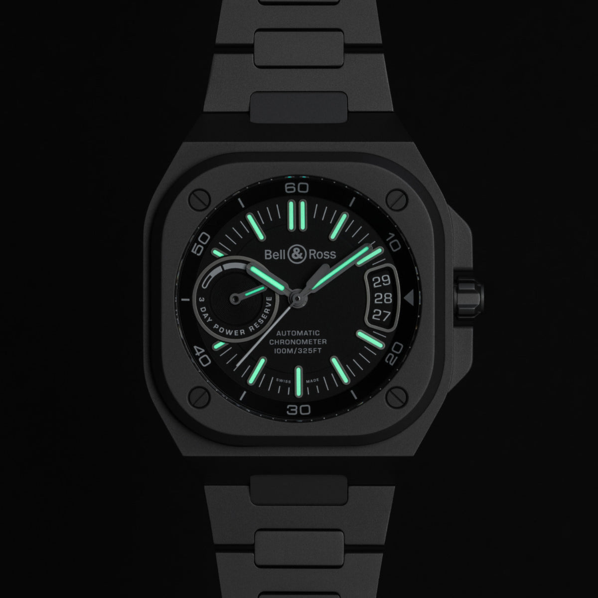 Bell & Ross Watches - URBAN - BR-X5 BLACK TITANIUM | Manfredi Jewels