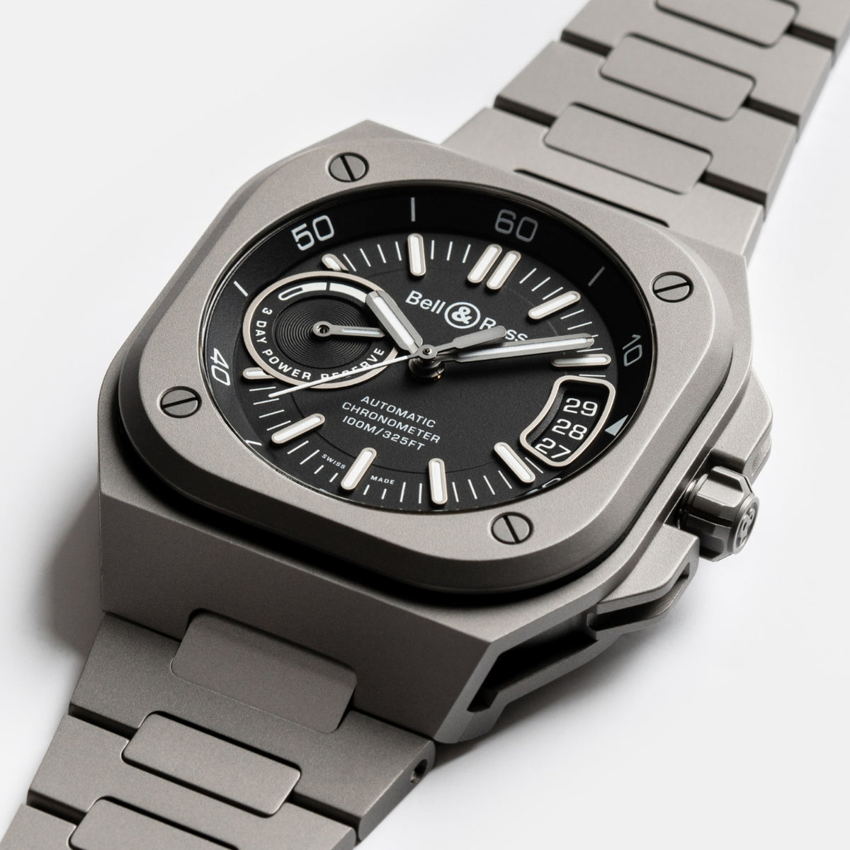 Bell & Ross Watches - URBAN - BR-X5 BLACK TITANIUM | Manfredi Jewels
