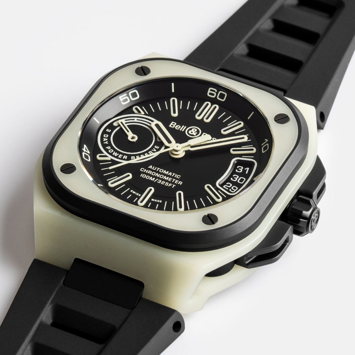 Bell & Ross Watches - URBAN - BR-X5 GREEN LUM | Manfredi Jewels