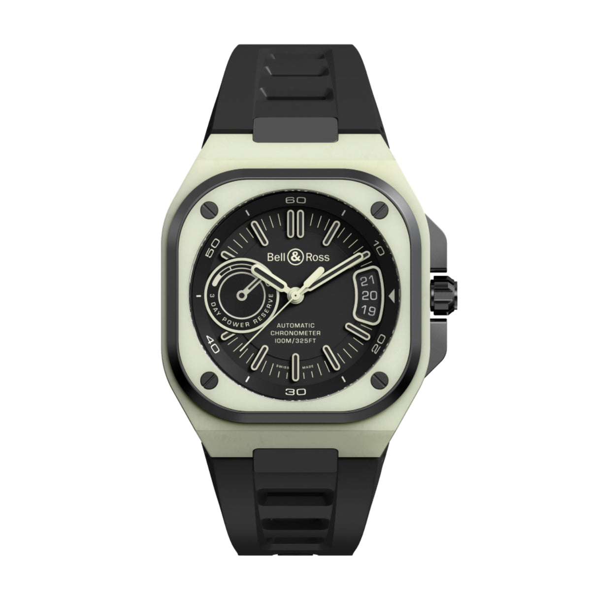 Bell & Ross Watches - URBAN - BR-X5 GREEN LUM | Manfredi Jewels