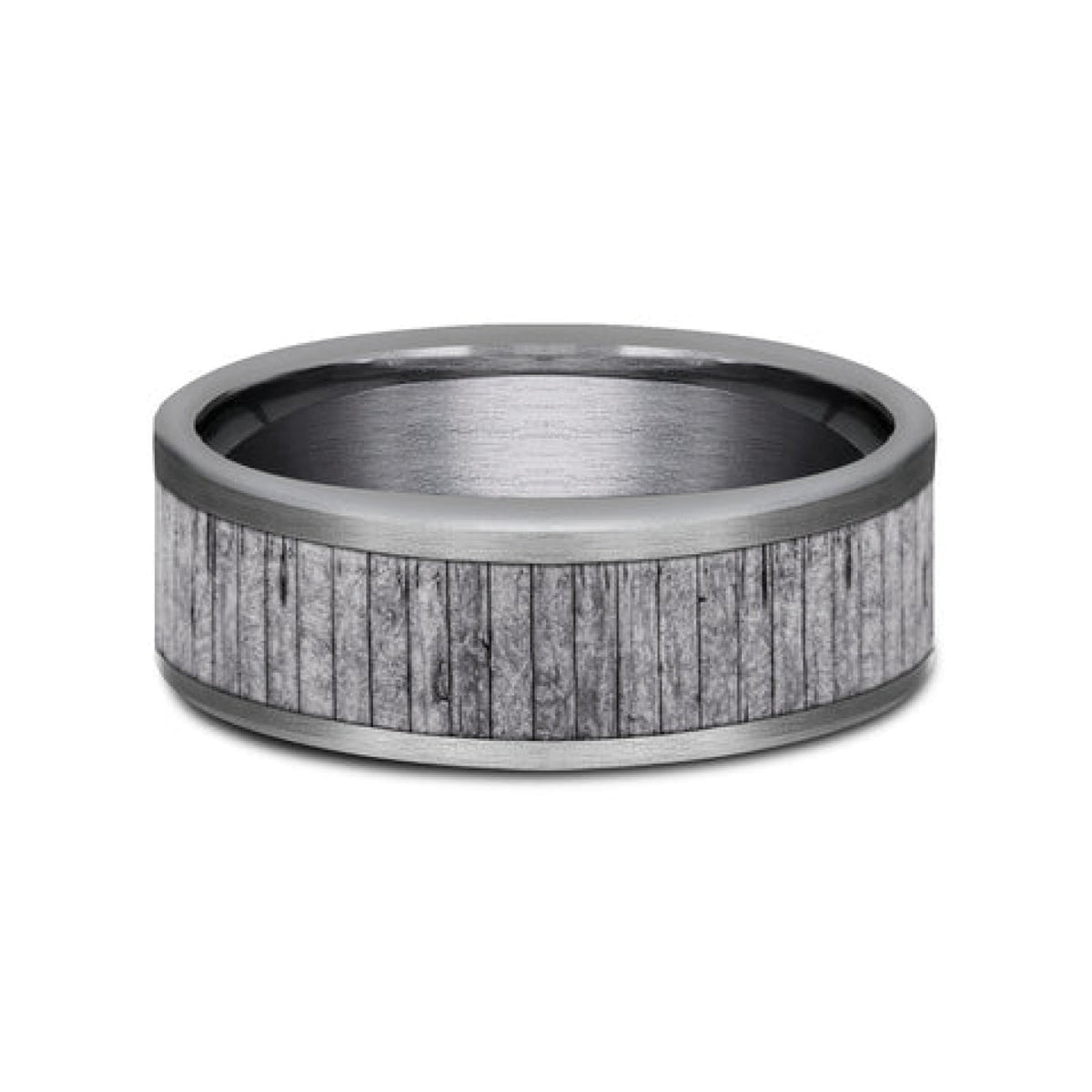 Benchmark Wedding Rings - Alder Tantalum Comfort Fit 8.0 Wedding Band Ring | Manfredi Jewels