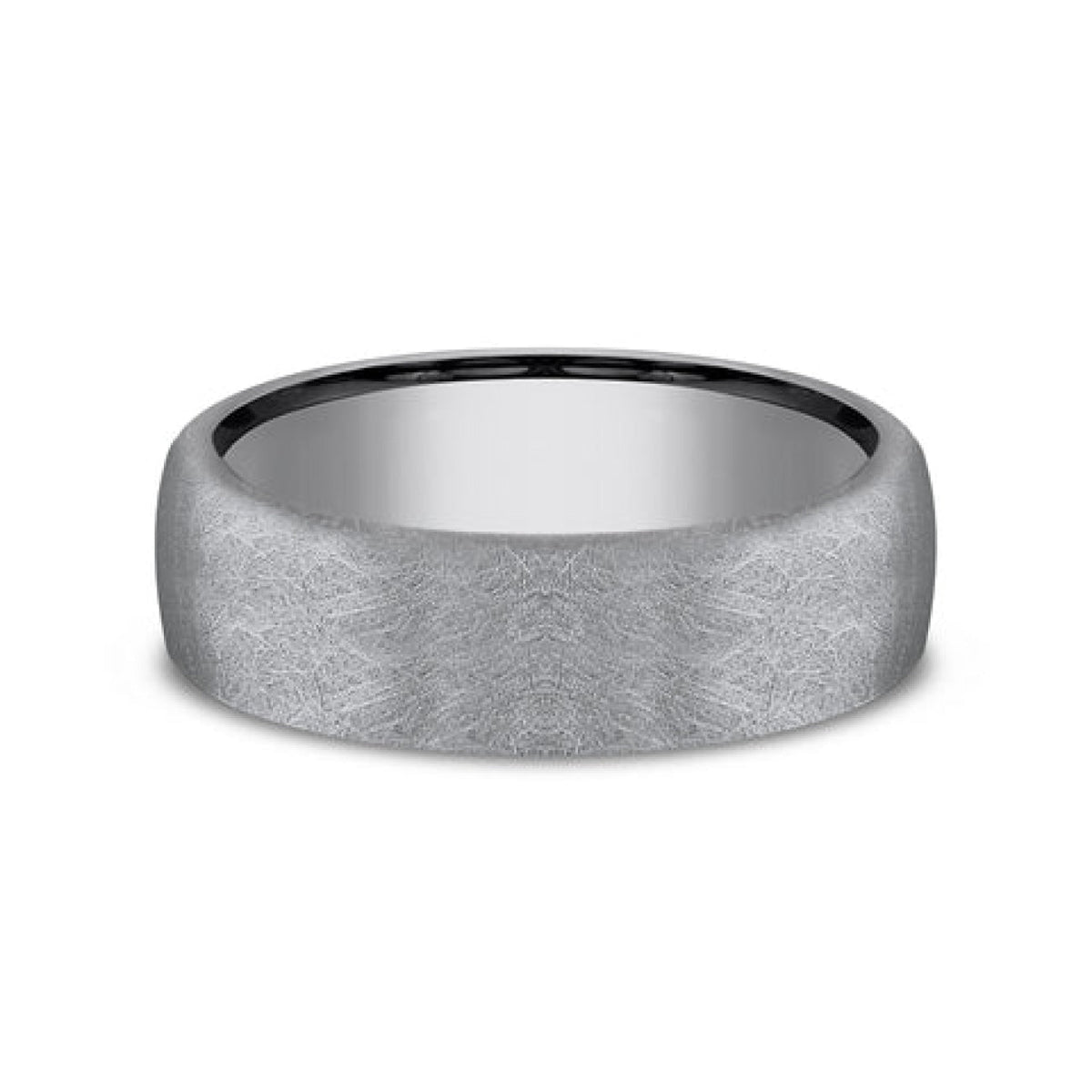 Benchmark Wedding Rings - Aurora Tantalum European Comfort Fit 6.5 Wedding Band Ring | Manfredi Jewels