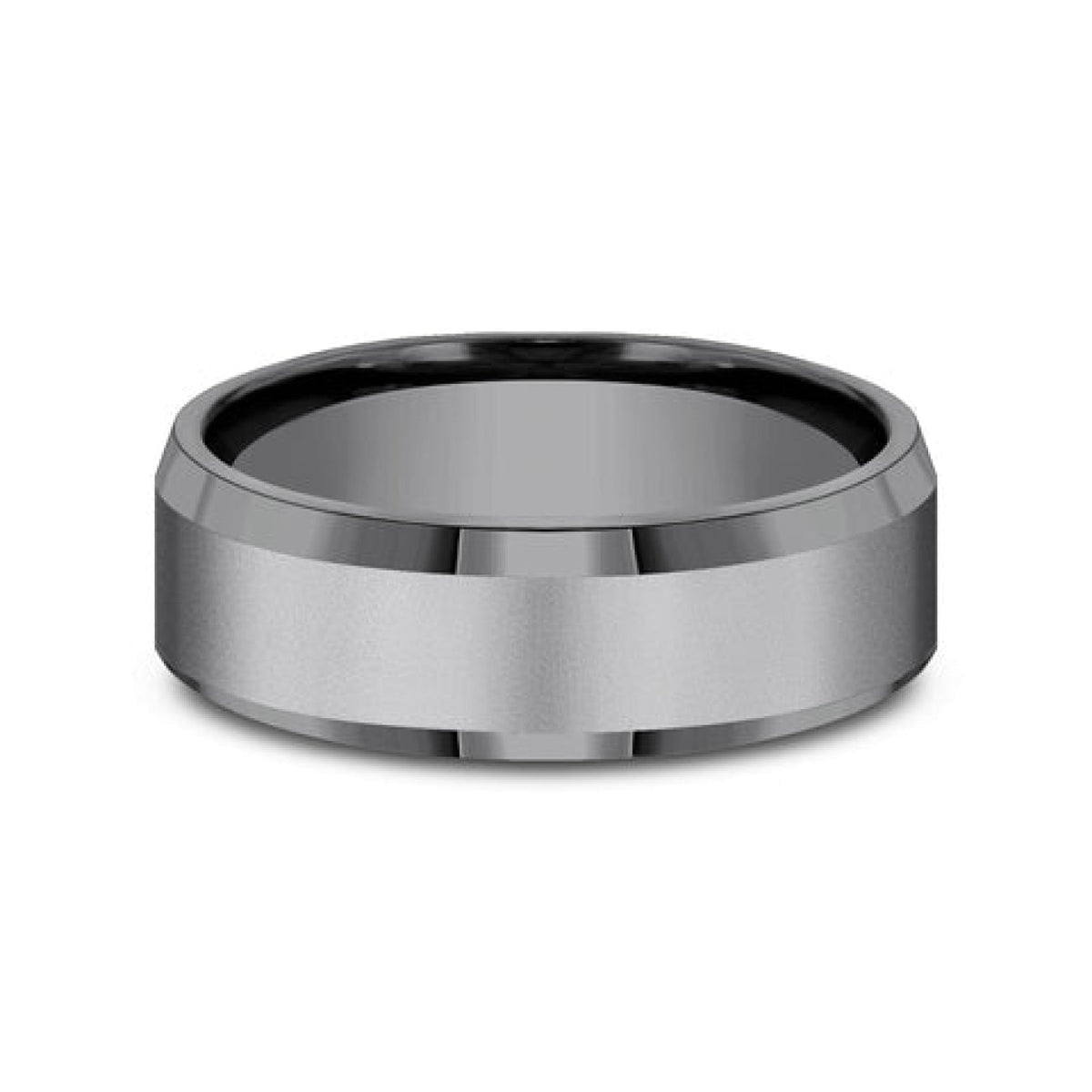 Benchmark Wedding Rings - Chancellor Tantalum Comfort Fit 7.0 Wedding Band Ring | Manfredi Jewels