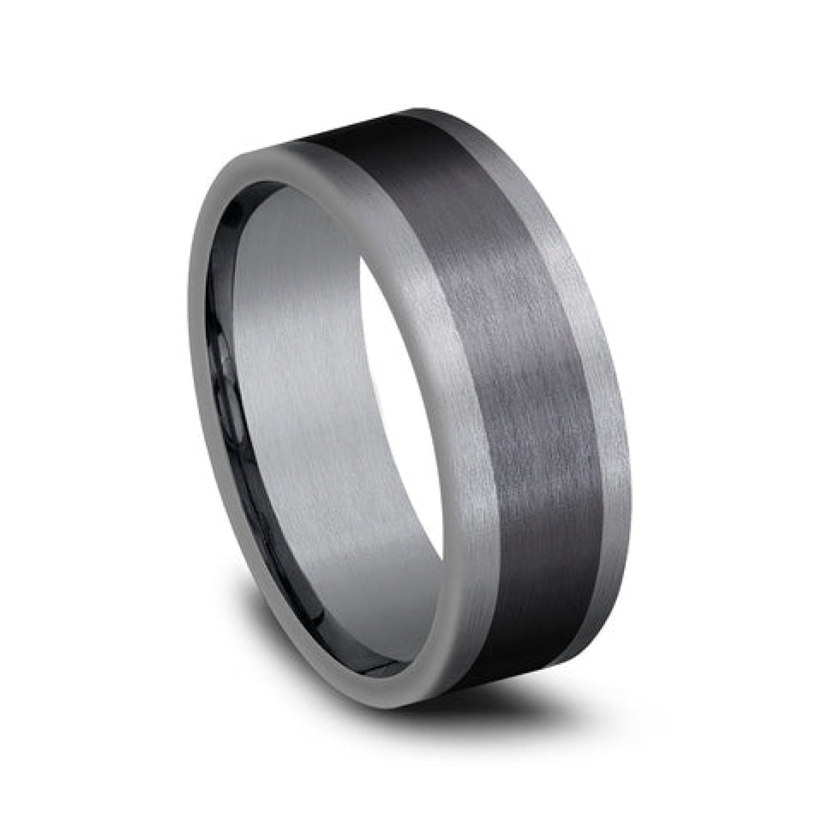 Benchmark Wedding Rings - Duke Tantalum & Titanium Comfort Fit 8.0 Wedding Band Ring | Manfredi Jewels