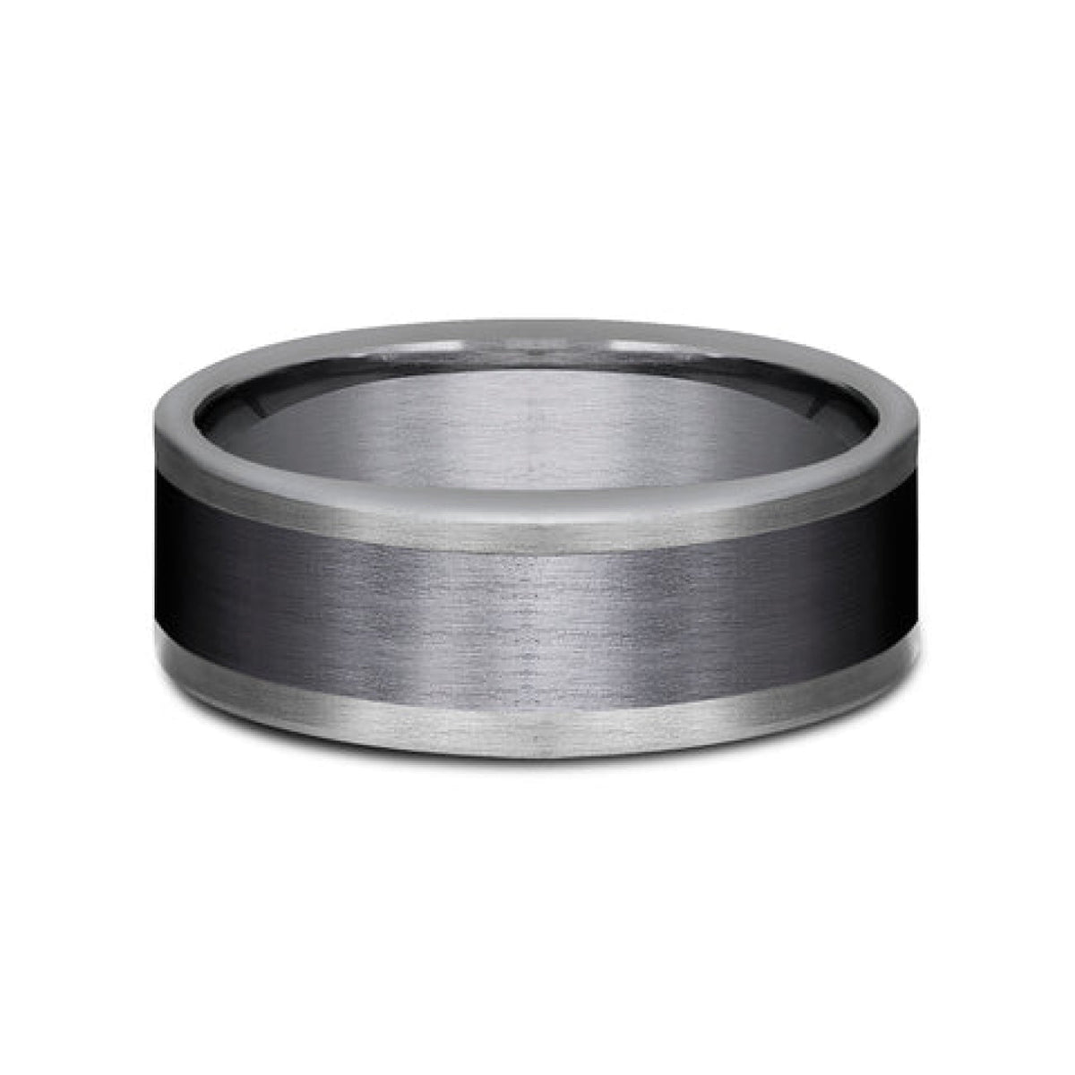 Benchmark Wedding Rings - Duke Tantalum & Titanium Comfort Fit 8.0 Wedding Band Ring | Manfredi Jewels