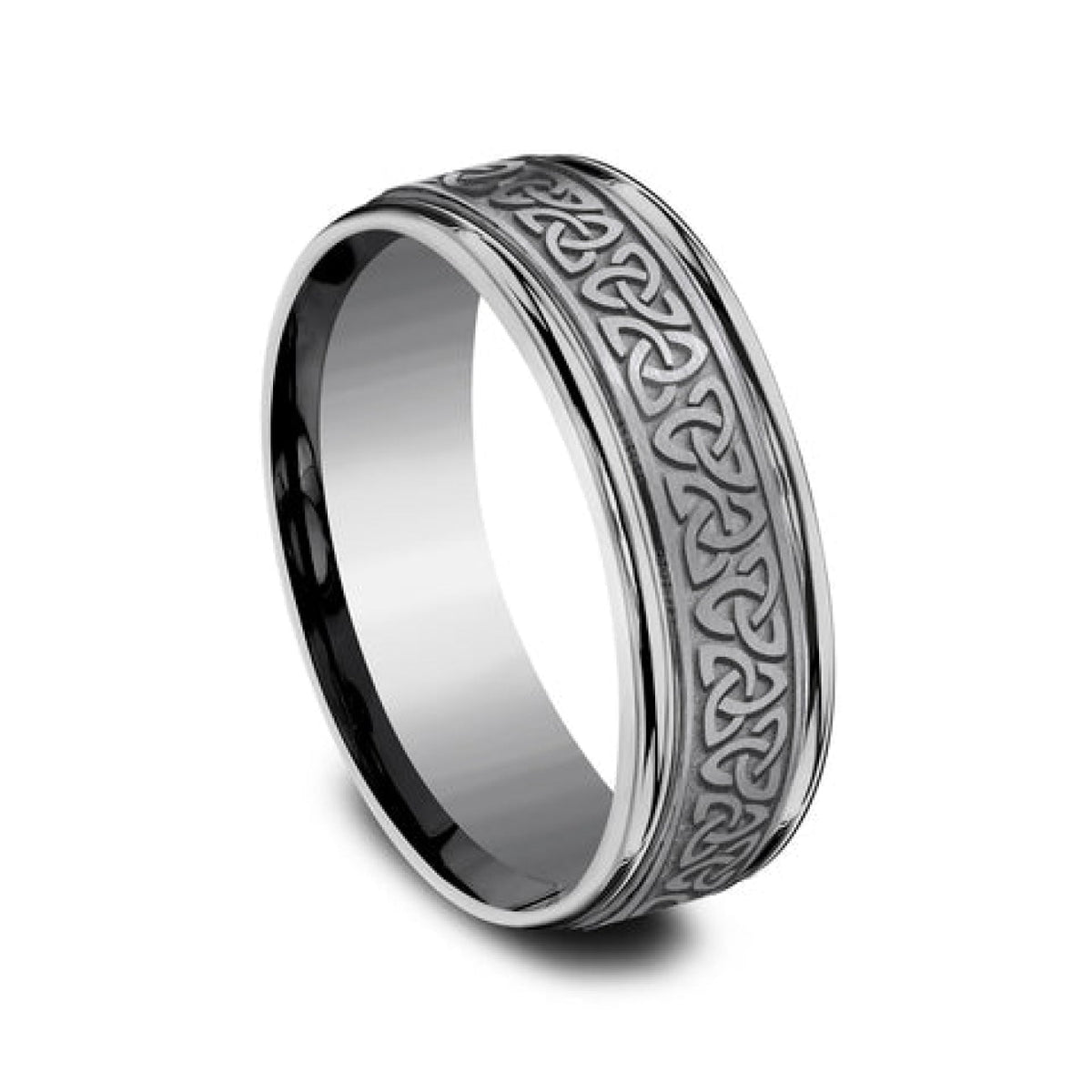 Benchmark Wedding Rings - Limerick Tantalum Comfort Fit 7.0 Wedding Band Ring | Manfredi Jewels