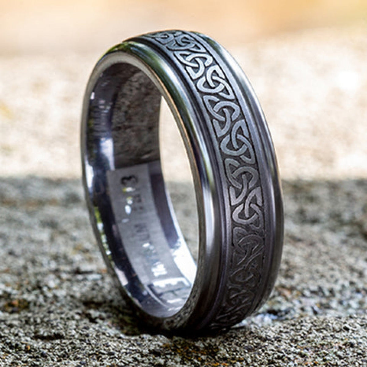 Benchmark Wedding Rings - Limerick Tantalum Comfort Fit 7.0 Wedding Band Ring | Manfredi Jewels