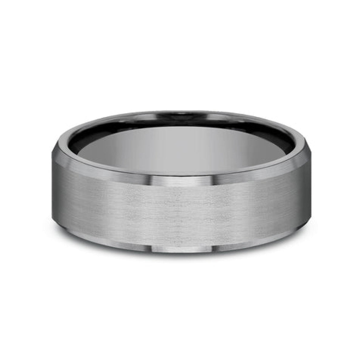 Benchmark Wedding Rings - Nobleman Tantalum Comfort Fit 7.0 Wedding Band Ring | Manfredi Jewels