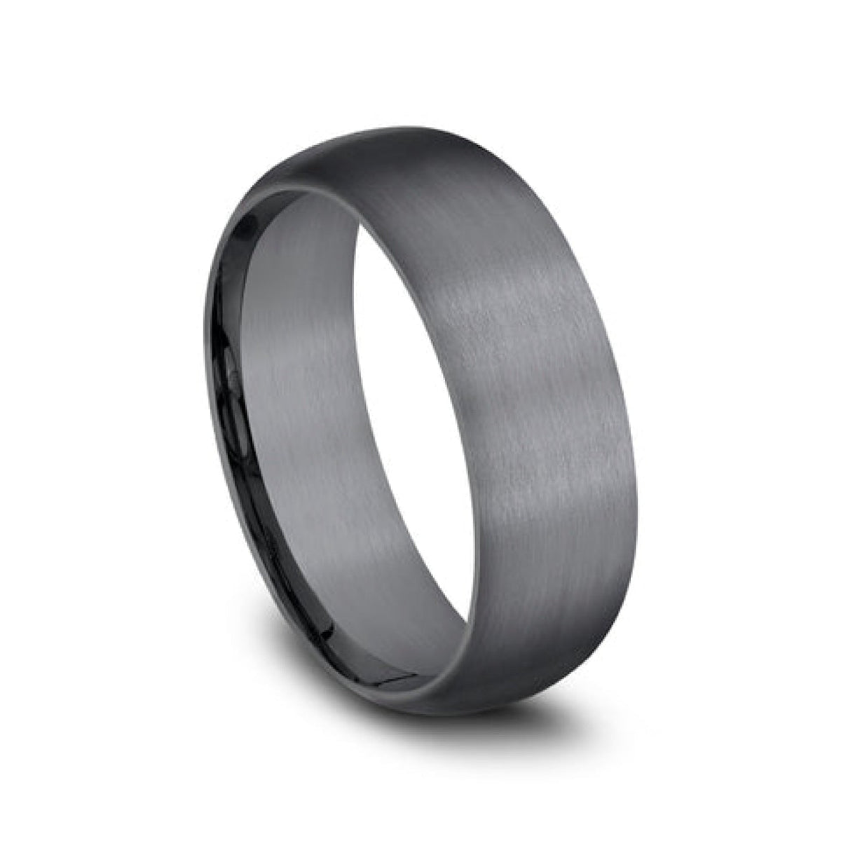 Benchmark Wedding Rings - Watchman Tantalum Comfort Fit 8.0 Wedding Band Ring | Manfredi Jewels
