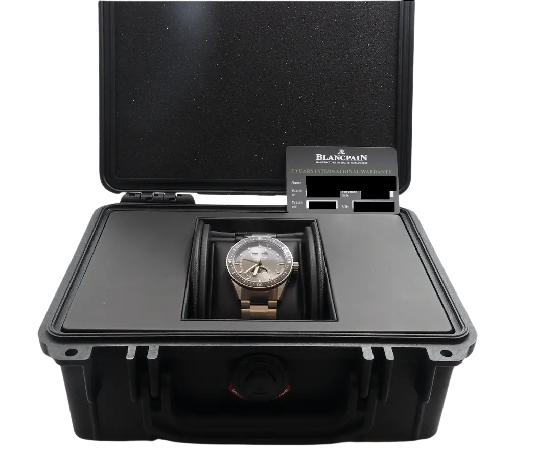 Pre-Owned Blancpain Pre-Owned Watches - Bathyscaphe Quantième Complet Phases de Lune | Manfredi Jewels