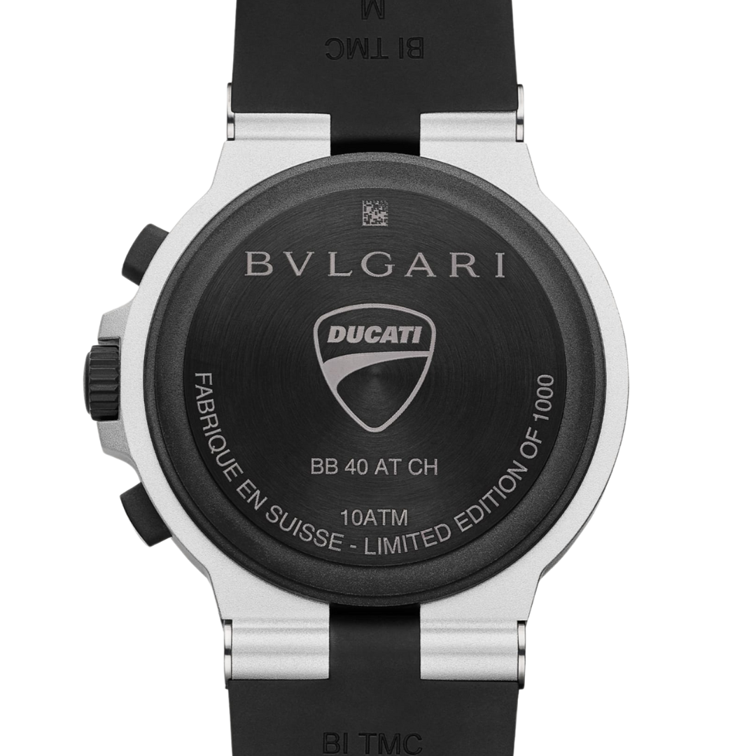 BULGARI New Watches - ALUMINIUM DUCATI SPECIAL EDITION WATCH 103701 | Manfredi Jewels
