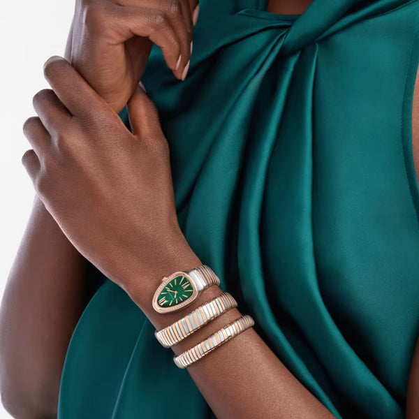 Bvlgari Serpenti Tubogas 102791 – Rose Gold & Diamond Watch
