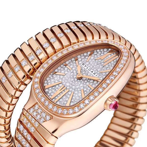 Bvlgari watch rose 2025 gold
