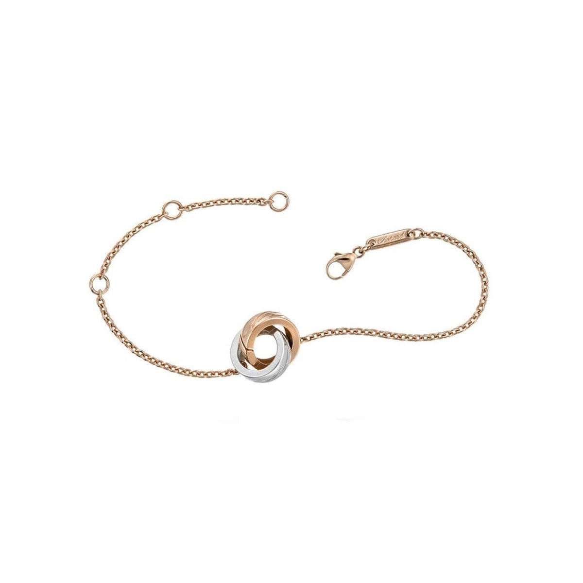 Chopard Jewelry - CHOPARDISSIMO BRACELET WHITE/ROSE GOLD 859099-9202 | Manfredi Jewels